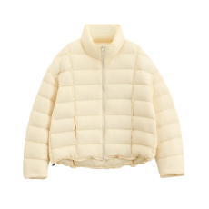 批发新国标90%白鸭绒+可溯源芯片羽绒服女短款排骨款