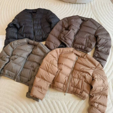 批发<b class='q'>冬</b>季韩版短款复古纯色90%羽绒服小个子保暖