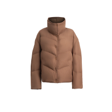 批发2025新款短款鹅绒服 女款石墨烯发热轻便保暖羽绒服