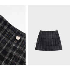 批发高腰包臀百搭短裙