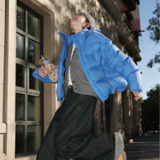 批发新款新国标90白鸭绒外套