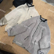 批发立领加厚毛毛外套