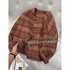 批发保暖毛呢外套