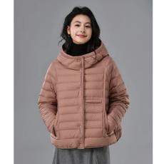 批发连帽羽绒服外套