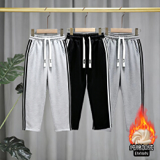 批发<b class='q'>儿童</b>三杆直筒<b class='q'>裤</b>加绒光板休闲童<b class='q'>裤</b>纯色（纯棉华棉复合真超390克）