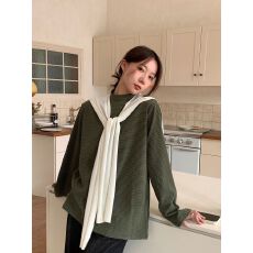 批发原布料适合品质店铺/德绒原布保暖百搭条纹打底衫内搭T恤上衣