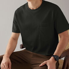 批发<b class='q'>男</b>士亲肤百搭纯色<b class='q'>T</b>恤衫2026夏季新款短袖<b class='q'>T</b><b class='q'>恤</b>