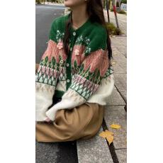 批发【源头工厂】2025冬新款韩系宽松显瘦百搭针织<b class='q'>马甲</b>衫