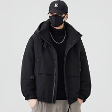 批发2025新款男士加厚羽绒服 实体爆款 90白鸭绒新国标 已检测