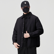 批发2025新款男士轻薄款羽绒服 90白鸭绒新国标 已检测