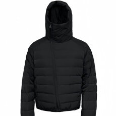 2025新款设计90白鸭绒 国潮排骨服情侣款羽绒服