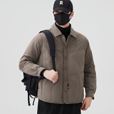 批发2025新款男士轻薄款羽绒服 90白鸭绒新国标 已检测