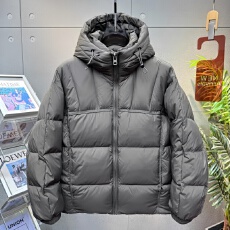 2025冬季情侣新款连帽羽绒服外套 50白鸭绒新国标