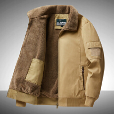 批发跨境 美式复古夹克棉衣男士加绒加厚休闲棉服外套 国内平台控198