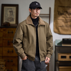 批发跨境 加绒夹克秋冬羊羔绒棉衣男加厚纯棉棉服外套 国内平台控198