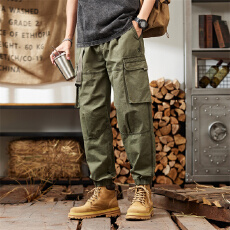 批发薄款直筒户外工装裤<b class='q'>男</b>士春夏季潮牌宽松休闲速干长裤大口袋束脚裤