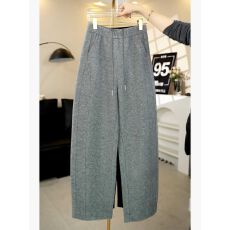 批发羊毛弯刀<b class='q'>裤</b>女2025<b class='q'>新款</b>冬加厚休闲运动<b class='q'>裤</b>宽松显瘦窄版加绒香蕉<b class='q'>裤</b>子