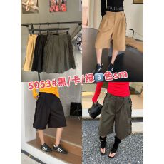 批发小乾家韩国东大门新款女士休闲裤五分裤