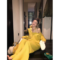 批发休闲设计灰色针织套装女韩系2026<b class='q'>春</b>秋新款慵懒风吊带阔腿裤三件套