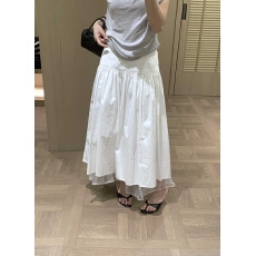 批发极简精致层次感网纱拼接设计显瘦<b class='q'>百搭</b>半身裙(单卖半裙)