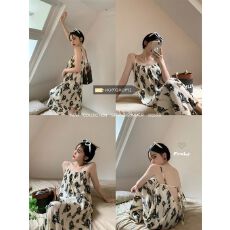 批发官图仿棉 宫廷风蕾丝睡衣女2026新款宽松大码可外穿家居服