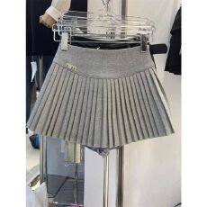 批发实价时尚洋气百褶裙2026<b class='q'>秋</b>冬新款韩版女装百搭压褶学院风半身短裙