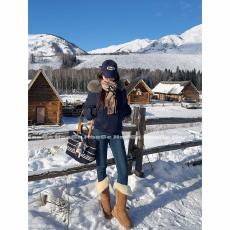 批发简双口版短款百搭保暖时尚设计款