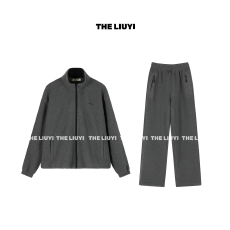 批发双面一体绒蓄热保双口暖外套两穿休闲裤套装