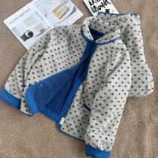 批发<b class='q'>修身</b>显瘦时尚复古翻领保暖两面穿家居服两件套7