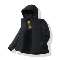 批发<b class='q'>新款</b><b class='q'>户外</b>冬季填充绵羊毛冲锋衣式外套