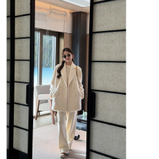 批发进口羊驼毛+绵羊毛双排扣拉绒翻领大衣