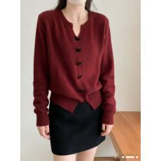 批发白色蝴蝶结毛衣女小个子秋<b class='q'>冬</b>2026新款高级感短款内搭小香风针织衫