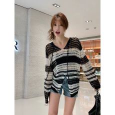 批发已出货 慵懒风设计感镂空<b class='q'>针织衫</b>夏季新款<b class='q'>宽松</b>遮肉显瘦防晒衫