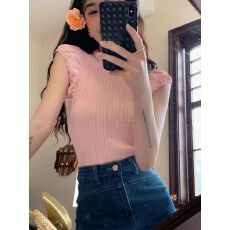 批发已出货 针织背心女内搭上衣短款<b class='q'>宽松</b>内搭打底衫夏季2025新款