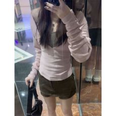 批发纯欲风吊带背心收腰上衣 早<b class='q'>秋</b>新款 法式 韩系 遮肉 高腰 热卖款