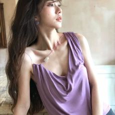 批发韩版吊带背心女装2026新款<b class='q'>夏</b>季外穿独特超好看修身无袖百搭小上