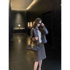 批发PU皮 内里 韩系立领宽松机车<b class='q'>皮衣</b>短款夹克上衣女 应季新款 法式