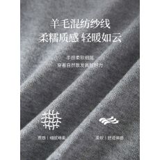 批发熙世界撞色<b class='q'>针织</b><b class='q'>开衫</b>女长袖2026年秋季新款<b class='q'>圆领</b>爱心刺绣毛衫短外