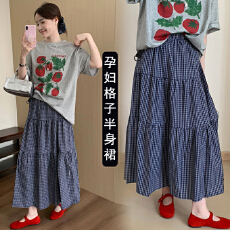 批发现孕妇夏季半身裙慵懒风宽松半裙