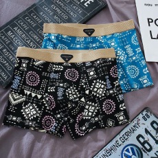 批发男士内裤纯棉男款四角裤男式春夏秋冬新款男生平角透气大码短裤头