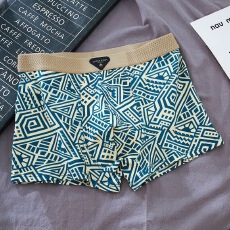 批发舒适美式潮流纯棉短裤四角内裤男士男生复古爆款平角透气印花裤衩