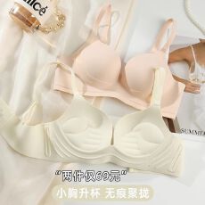 批发<b class='q'>无</b>痕<b class='q'>内衣</b>女小胸聚拢显大<b class='q'>无</b><b class='q'>钢圈</b>上托防下垂文胸罩夏