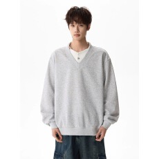 批发2026 年新款韩版春秋季卫衣简约百搭舒适宽松<b class='q'>潮</b>流休闲时尚上衣