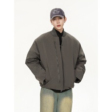 批发2026 春秋美式复古 cleanfit 棒球服男短款派克服休闲外套上衣潮