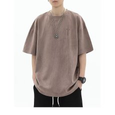 批发欧美<b class='q'>嘻哈</b>风ins潮牌<b class='q'>T</b><b class='q'>恤</b>时尚个性潮流宽松版型休闲百搭舒适打底衫男