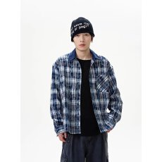 批发复古日系美式潮牌衬衫宽松版型潮流帅气百搭休闲<b class='q'>男</b>士衬衣新款