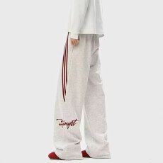 批发青少年春款裤子男生潮牌<b class='q'>美式</b><b class='q'>休闲</b>直筒运动裤宽松百搭潮流学生长裤