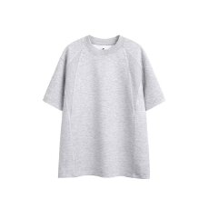 批发网红潮流ins风简约纯色T恤夏季透气宽松显瘦百搭时尚休闲男女上衣