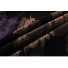 夏季休闲大花短袖衬衫 女士宽松显瘦时尚上衣 可搭配裤裙