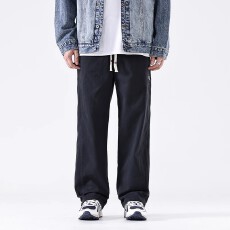 批发时尚休闲<b class='q'>男裤</b>宽松百搭潮流工装裤舒适透气长裤